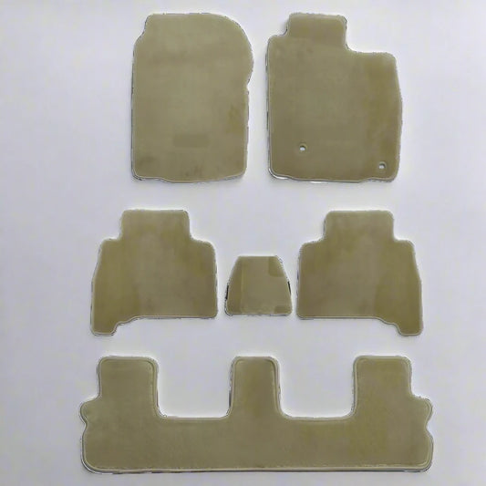 Toyota Land Cruiser LC300 Carpet Floor Mat (Beige) Model 2022- 2024