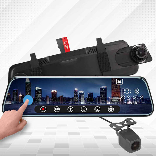 Back Mirror Dvr Full Screen Hd (Touch)