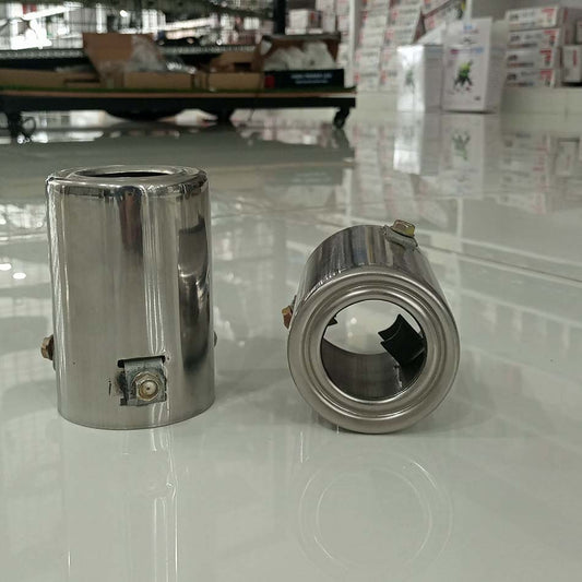 Silencer Tip Chrome Medium