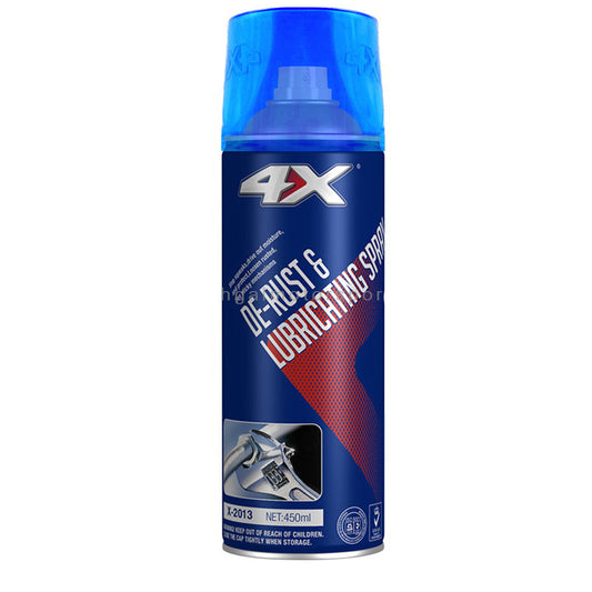4X De-Rust and Lubricating Spray x-2013 450ml