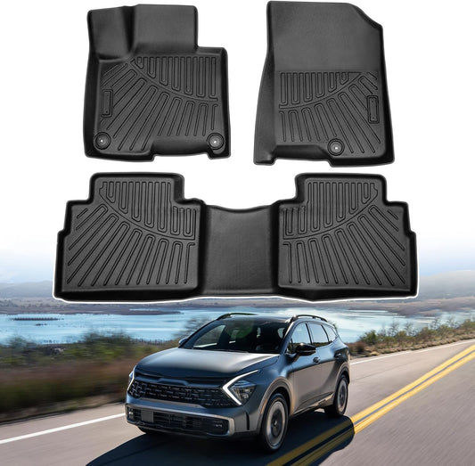 Kia Sportage HEV TPE Floor Mats (Black) Model: 2025