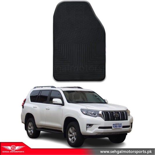 Toyota Prado FJ150 Rubber Floor Mat Black Model 2014-2023