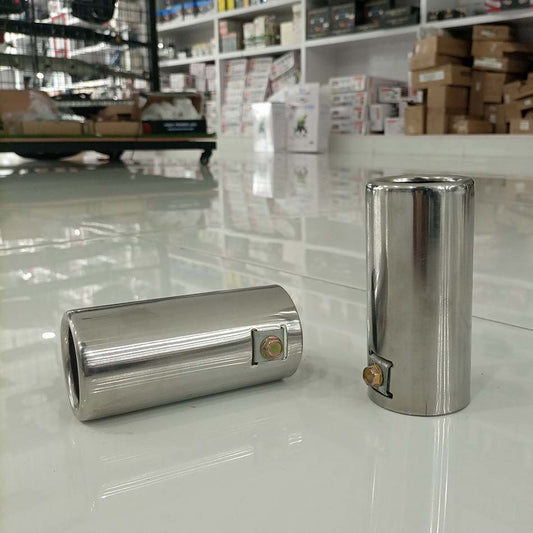 SILENCER TIP STEEL Chrome-Medium