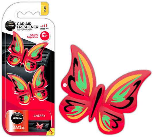 Aroma Butterfly Car Air Freshener Card