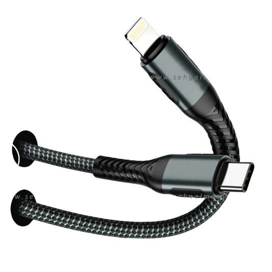 Doomax Dx-Ce03 (C to iPhone Port) Data Cable 3.1A