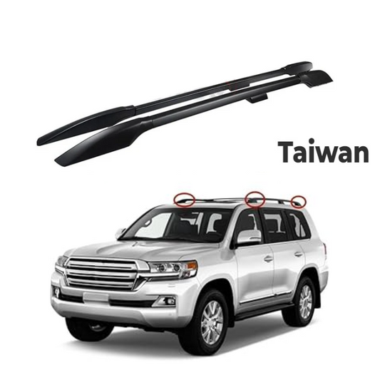 Toyota Land Cruiser FJ200 Roof Rail Black Taiwan Model 2015-2020