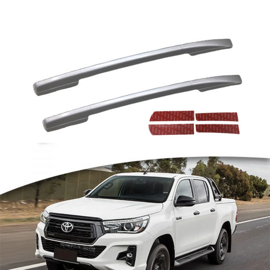Toyota Hilux Revo Roof Rail V1 (Silver) Model 2016-2023