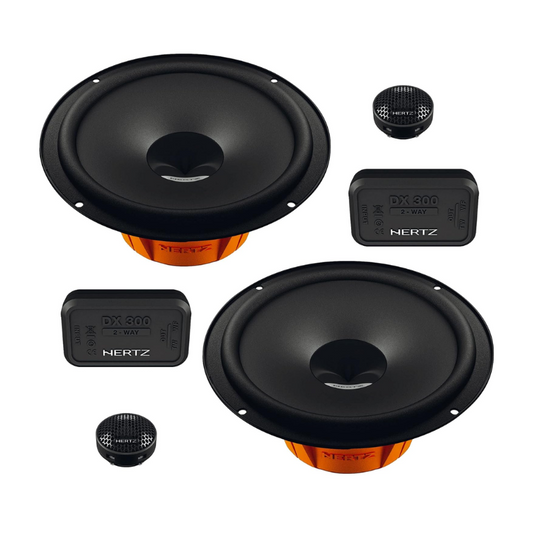 Hertz DCX 165.3 6" Inch 2-way Coaxial speakers Component (Pair)