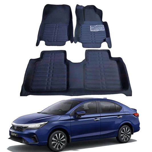 Honda City 5D Floor Mat Black 3pcs Model 2022-2023