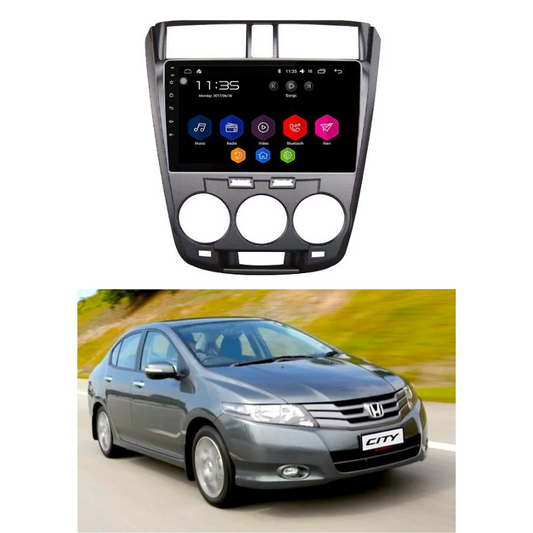 Honda City Android LCD Panel (1+32GB) Black Model 2010-2021