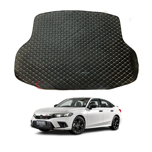 Honda Civic 7d Eco Trunk Mat Stitch Model 2022-2023