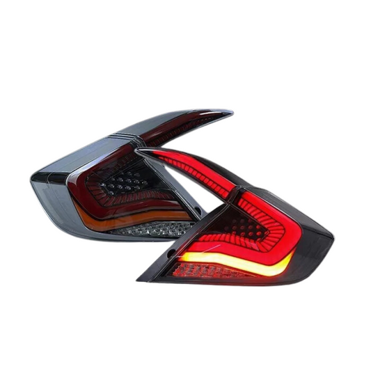 Honda Civic Back Light Snake Style Version 7 (Smoke) Model 2017-2021