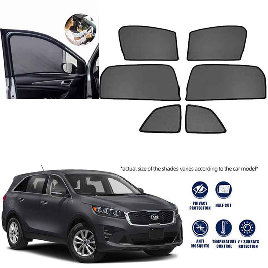 Kia Sorento Sunshade Without Logo (6Pcs) Model 2019-2023