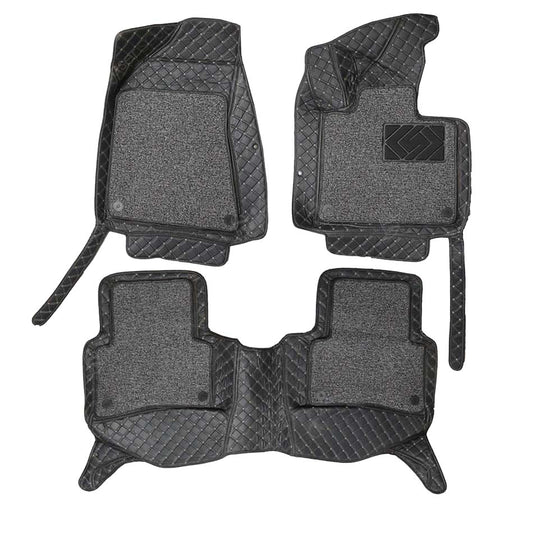 Kia Sportage 9D Floor Mat Black with Gray Grass 3pcs Model 2020-2021