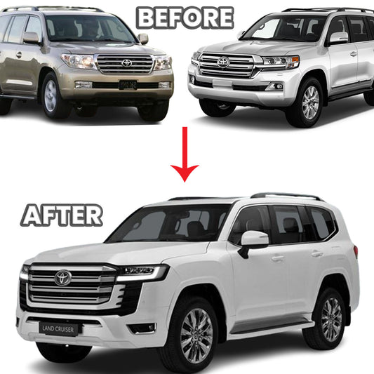 Toyota Land Cruiser FJ-200 2008-2020 Conversion into LC-300 2021-2024