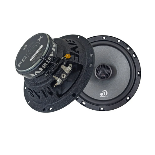 Massive FC6X  6.5" 300W 75RMS Coaxial Speakers