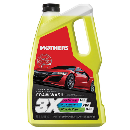 Mothers Triple Action Wash Shampoo 3L