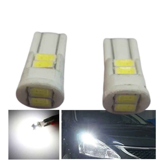 Parking 6-Smd Stone,Ceramic Bulb White - (Pair)