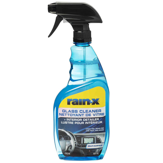 RAINX Glass Cleaner+Detailer (680ML)