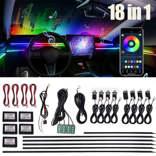 Universal Car 18 LED Ambient Interior Lights