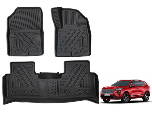 Haval Jolion TPE Floor Mats (Black) Model: 2022-2024