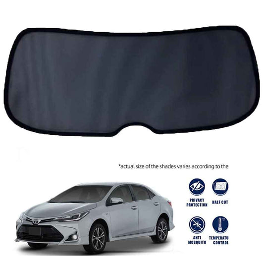 Toyota Corolla Back Sunshade Special Double Net Without Logo Model 2017-2021
