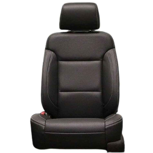 Toyota Hilux Revo Seat Cover Japanese Leather OEM Style Black Model 2016-2021