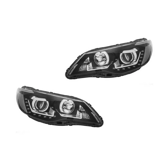 Honda Civic Reborn Head Light Black V4 Model 2006-2012