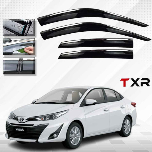Toyota Yaris Air Press/Sunvisor Txr With Chrome Model 2019-2021