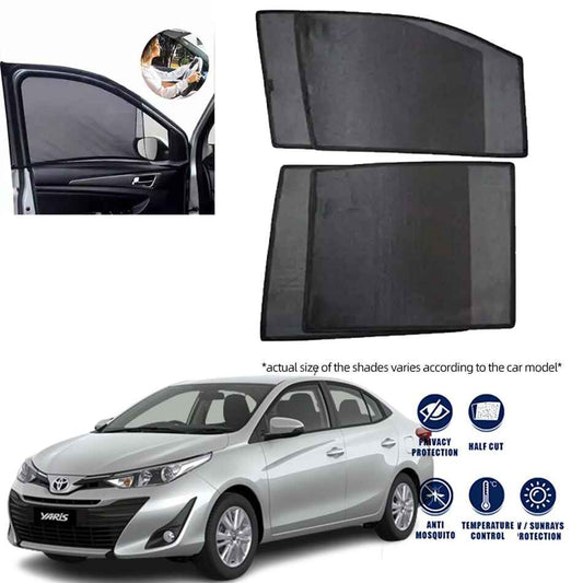 Toyota Yaris Side Sunshade Without Logo Flexible - Model 2020-2021