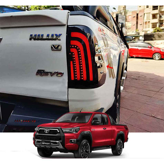 Toyota Hilux Revo Back Light 4 Lines Style Version 3 Model 2017-2023