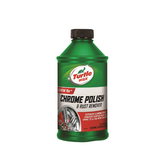 Turtle Wax Chrome Polish & Rust Remover 355ml