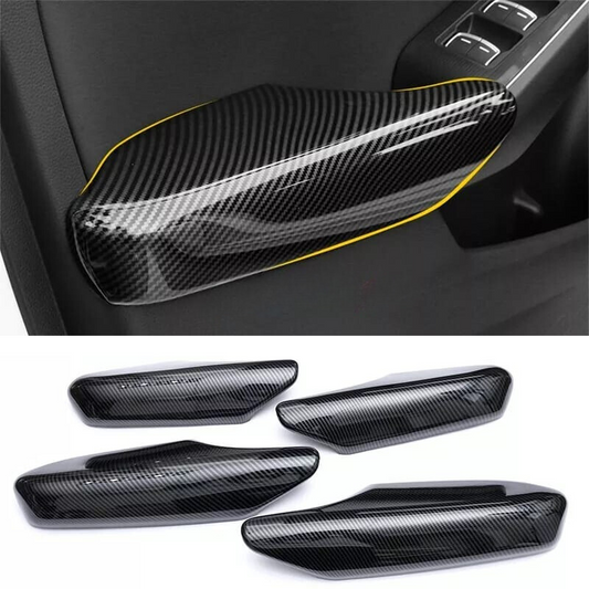 Honda Civic Door Arm Rest Trim Carbon Fiber Model 2022-2024