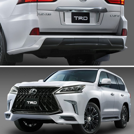 Lexus LX570 Body Kit With Grill TRD (White) Model 2014-2016
