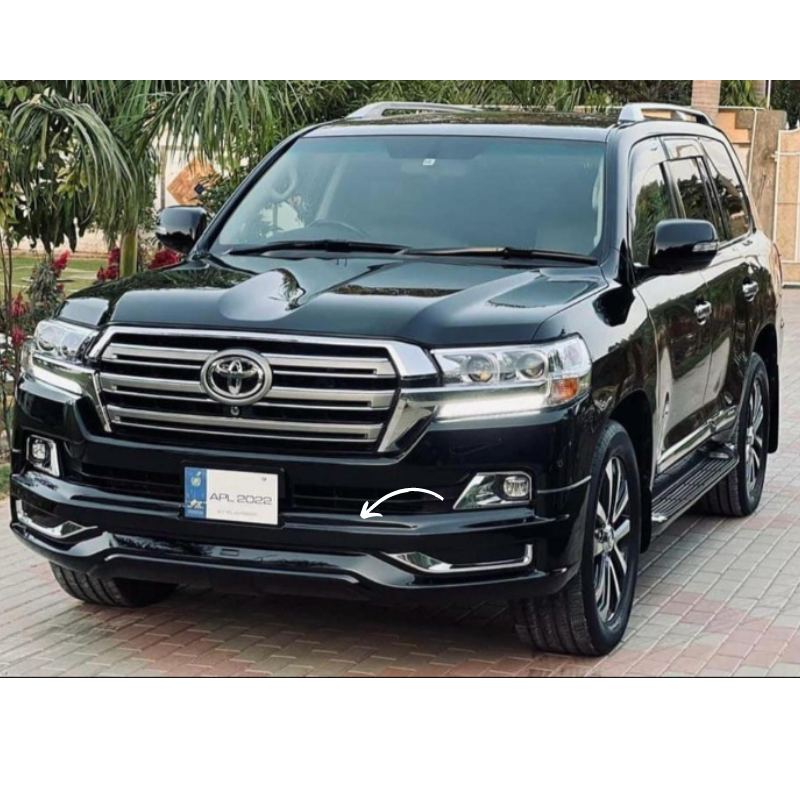 Toyota Land Cruiser FJ200 Front Body Kit Lip Modellista (Black