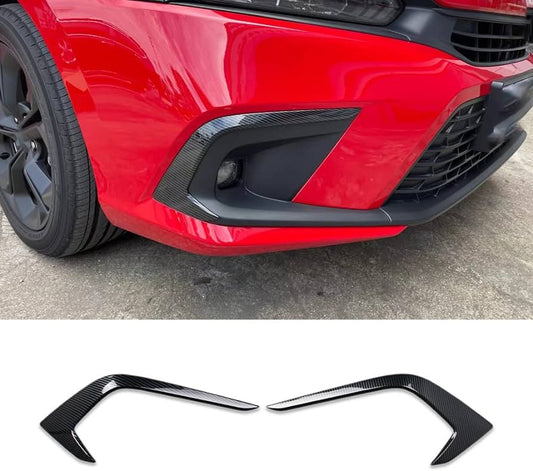 Honda Civic Fog Light Trim Carbon Fiber Model 2022-2024