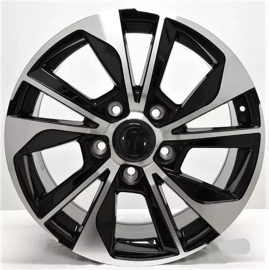 Toyota Land Cruiser FJ200 Alloy Rim G-Frontier Style 20 Inch (Silver Black) Model 2018-2024