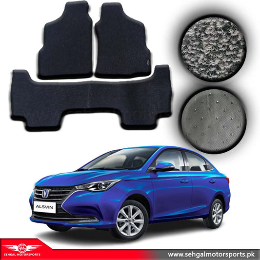 Changan Alsvin Carpet Floor Mat Special Black/Gray Model 2021-2022