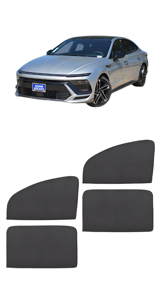 Hyundai Sonata N-Line Side Sunshade Black Model 2025