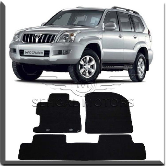Toyota Prado Fj150 Carpet Floor Mat Black/Gray Model 2014