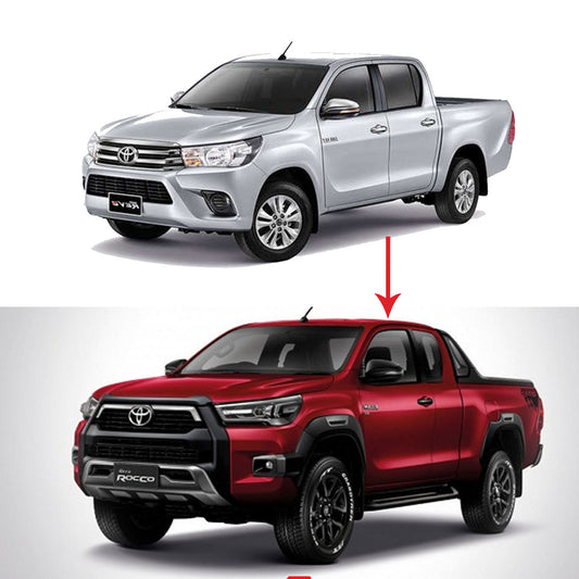 Toyota Hilux Revo 2017 Conversion Into Rocco 2022-2024 (W/O H.L & B.L)