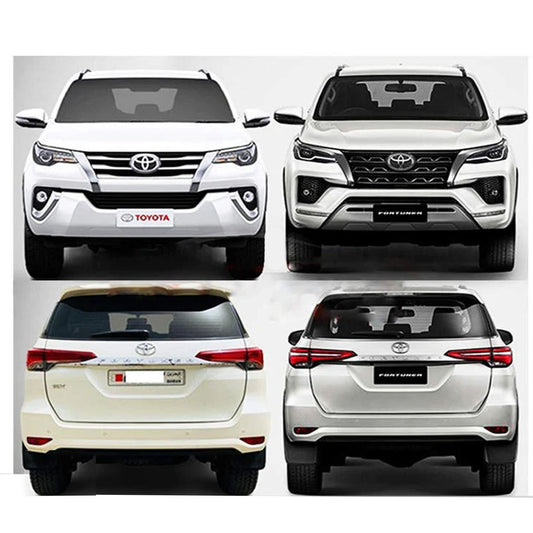 Toyota Fortuner 2017 Conversion into Sigma 2021 W/O H.L & B.L