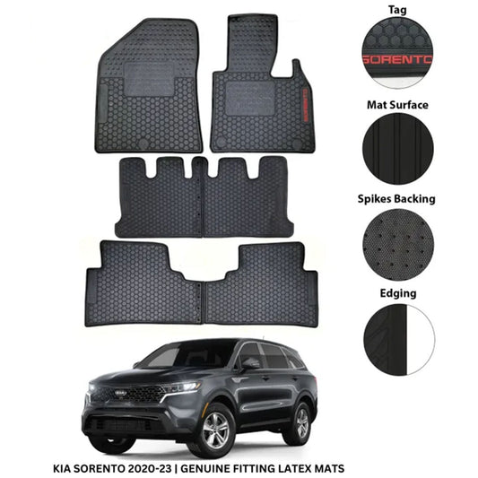 Kia Sorento Rubber Mat Model 2021-2022