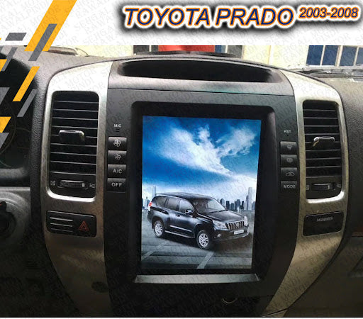 Toyota Prado FJ120 Tesla 2+32GB 13.6 Inch Model 2002-2008