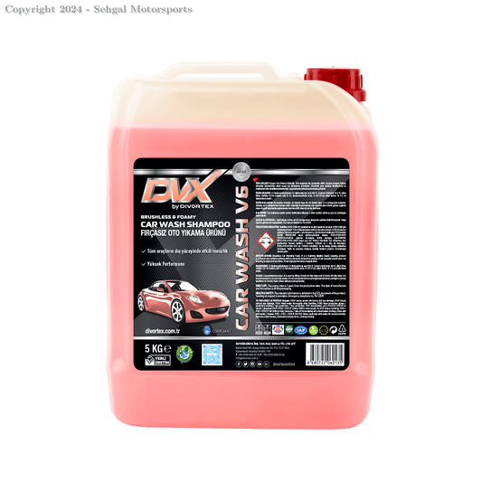Divortex V6  Car Wash Shampoo (4Ltr)