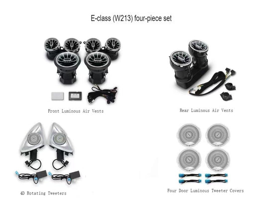 Mercedes Benz W213 Interior Ambient Lights Kit with Vents ( 4 Pc Set)