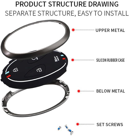 Hyundai Elantra Hybrid Zinc Key Cover Model: 2025