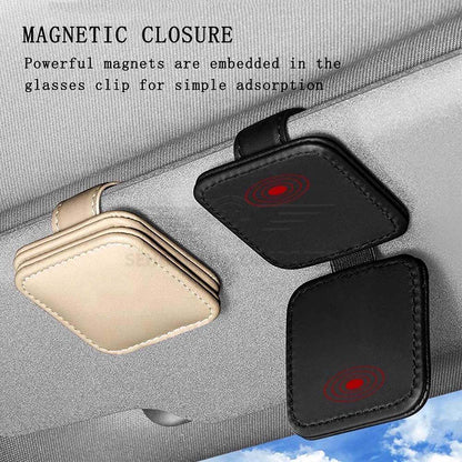 Motorsports Sun Visor Glasses Holder Multicolor (Single)