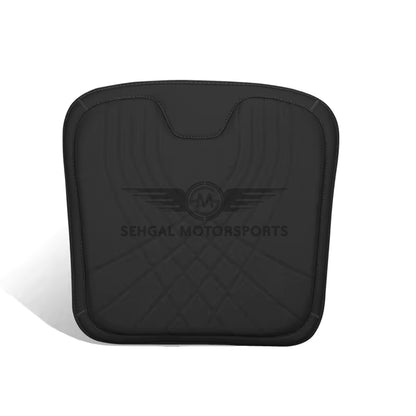Motorsports Embossed Nappa Leather Memory Foam Seat Cushion