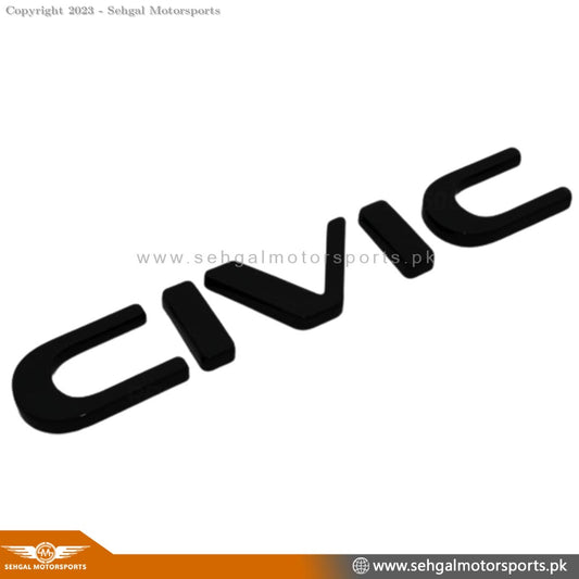 "Civic" Monogram